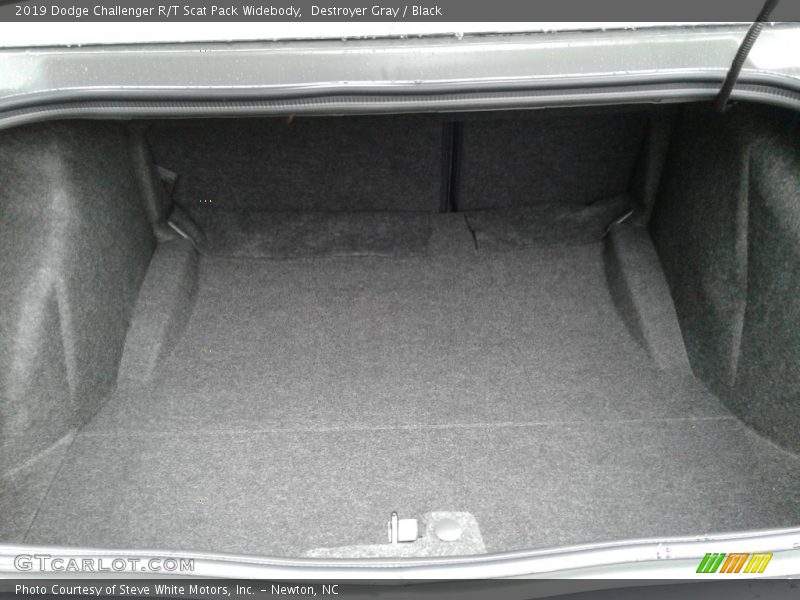 Destroyer Gray / Black 2019 Dodge Challenger R/T Scat Pack Widebody