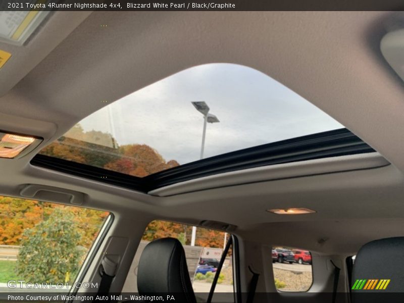 Blizzard White Pearl / Black/Graphite 2021 Toyota 4Runner Nightshade 4x4