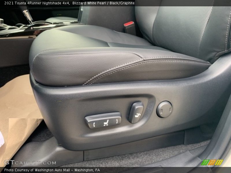 Blizzard White Pearl / Black/Graphite 2021 Toyota 4Runner Nightshade 4x4