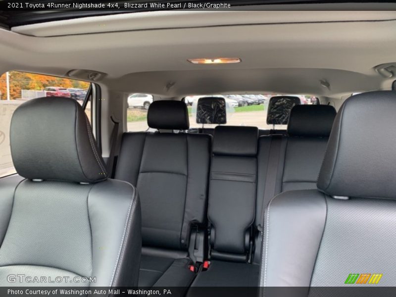 Blizzard White Pearl / Black/Graphite 2021 Toyota 4Runner Nightshade 4x4