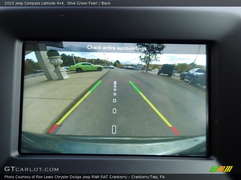 Olive Green Pearl / Black 2020 Jeep Compass Latitude 4x4