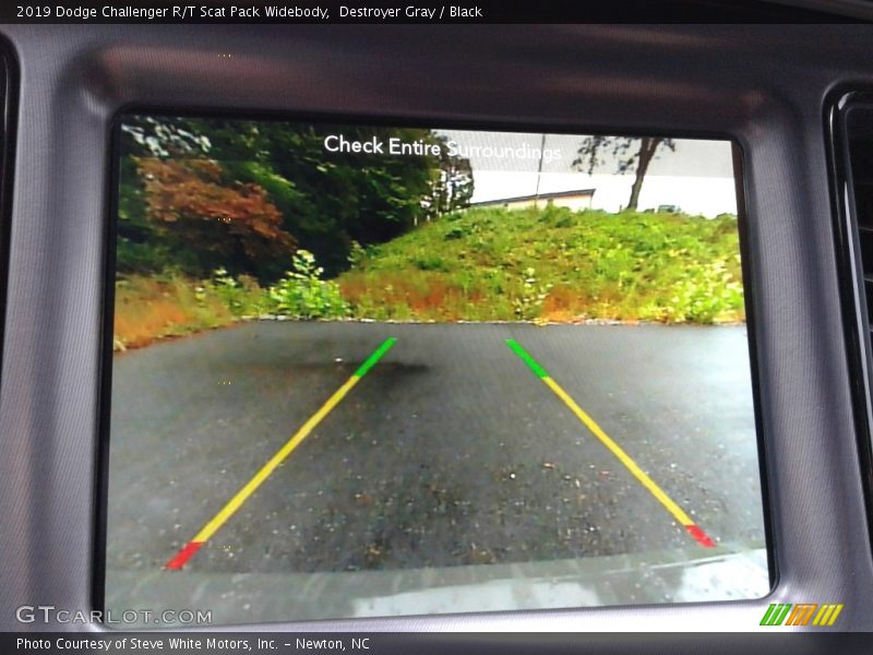 Destroyer Gray / Black 2019 Dodge Challenger R/T Scat Pack Widebody
