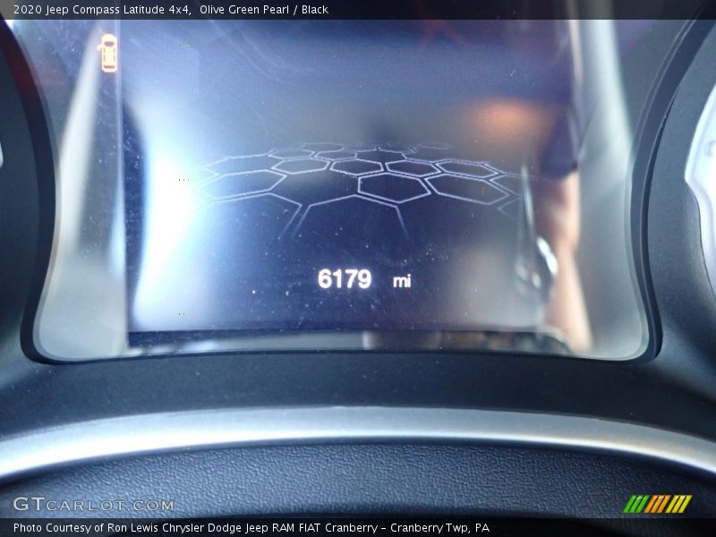 Olive Green Pearl / Black 2020 Jeep Compass Latitude 4x4
