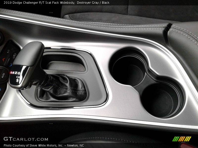 Destroyer Gray / Black 2019 Dodge Challenger R/T Scat Pack Widebody