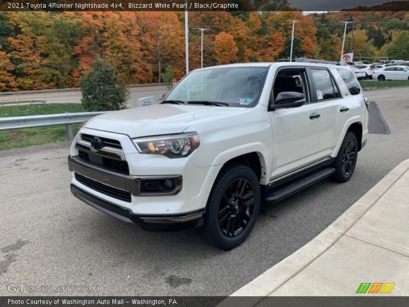 Front 3/4 View of 2021 4Runner Nightshade 4x4