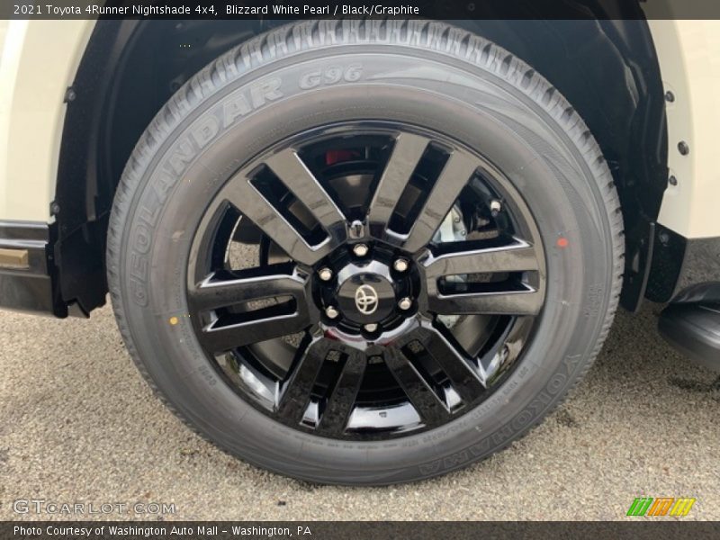 Blizzard White Pearl / Black/Graphite 2021 Toyota 4Runner Nightshade 4x4