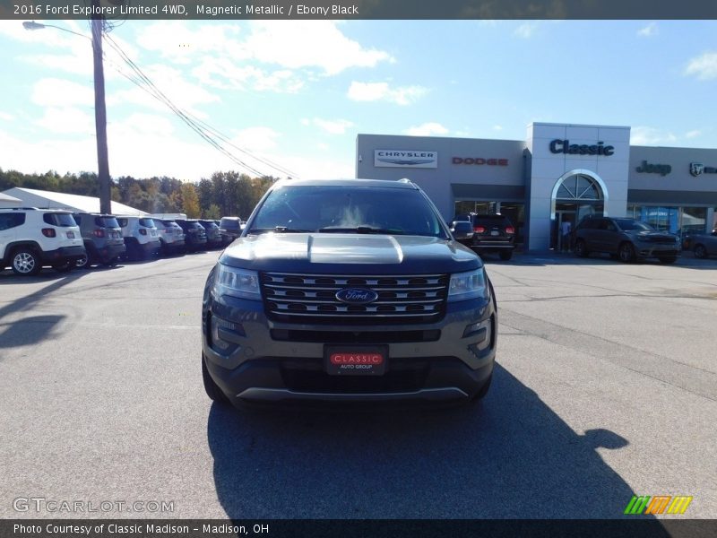 Magnetic Metallic / Ebony Black 2016 Ford Explorer Limited 4WD