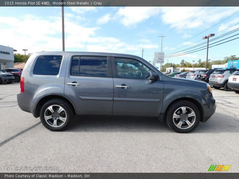Modern Steel Metallic / Gray 2015 Honda Pilot SE 4WD