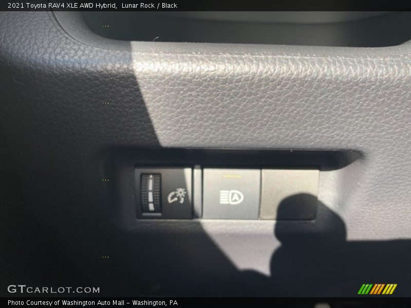 Lunar Rock / Black 2021 Toyota RAV4 XLE AWD Hybrid
