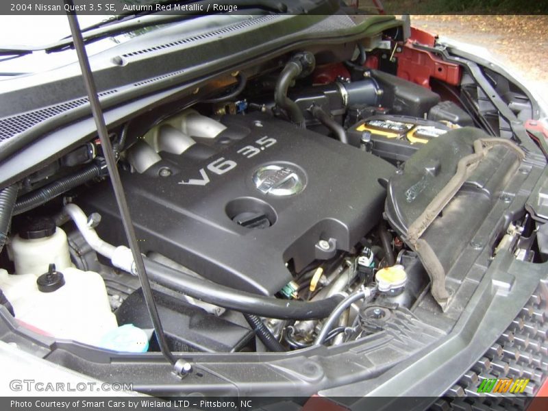 Autumn Red Metallic / Rouge 2004 Nissan Quest 3.5 SE