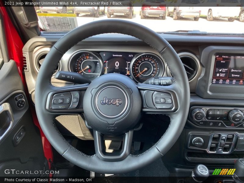  2021 Wrangler Unlimited Willys 4x4 Steering Wheel