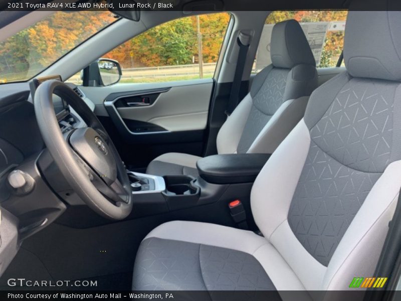 Front Seat of 2021 RAV4 XLE AWD Hybrid
