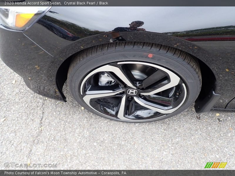 Crystal Black Pearl / Black 2020 Honda Accord Sport Sedan