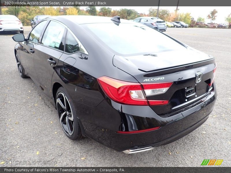 Crystal Black Pearl / Black 2020 Honda Accord Sport Sedan