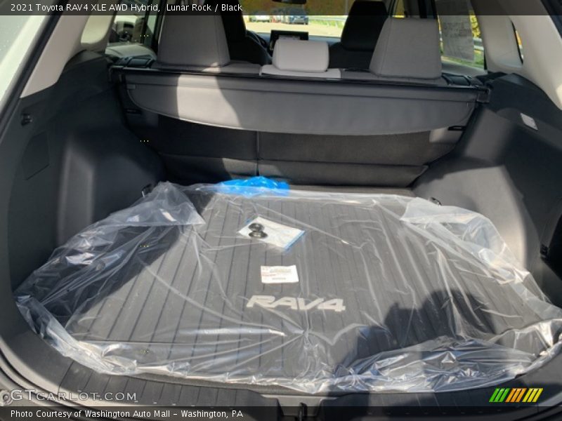Lunar Rock / Black 2021 Toyota RAV4 XLE AWD Hybrid