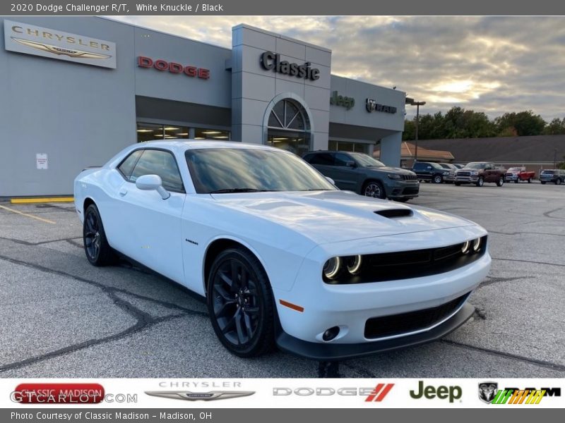 White Knuckle / Black 2020 Dodge Challenger R/T