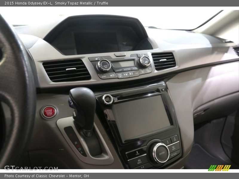 Smoky Topaz Metallic / Truffle 2015 Honda Odyssey EX-L