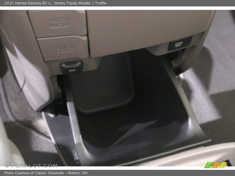 Smoky Topaz Metallic / Truffle 2015 Honda Odyssey EX-L
