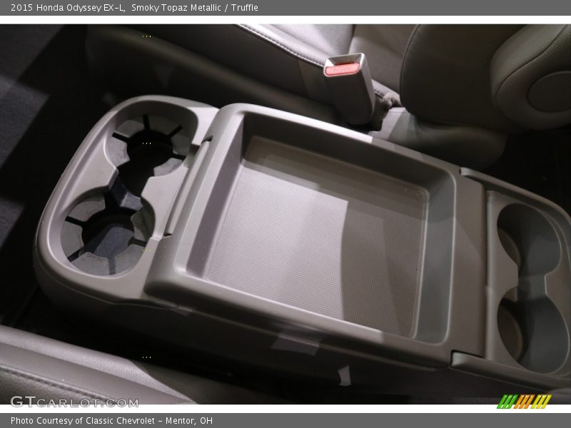 Smoky Topaz Metallic / Truffle 2015 Honda Odyssey EX-L
