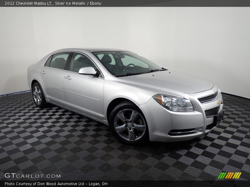 Silver Ice Metallic / Ebony 2012 Chevrolet Malibu LT
