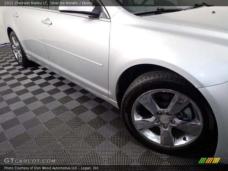 Silver Ice Metallic / Ebony 2012 Chevrolet Malibu LT