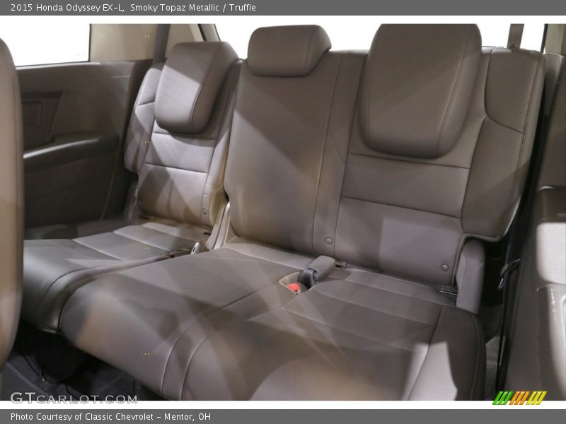Smoky Topaz Metallic / Truffle 2015 Honda Odyssey EX-L