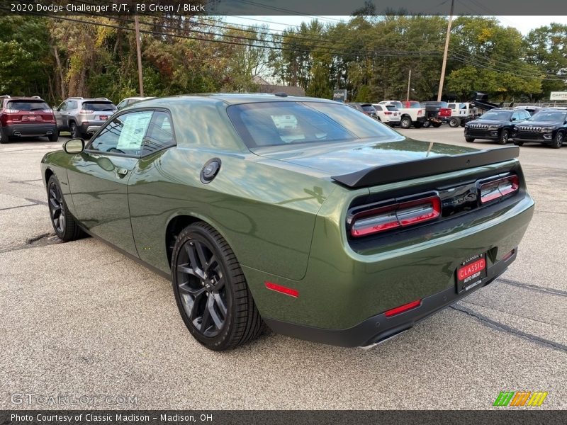 F8 Green / Black 2020 Dodge Challenger R/T