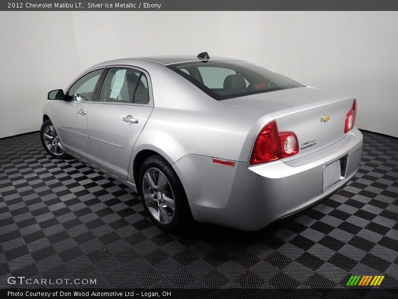 Silver Ice Metallic / Ebony 2012 Chevrolet Malibu LT