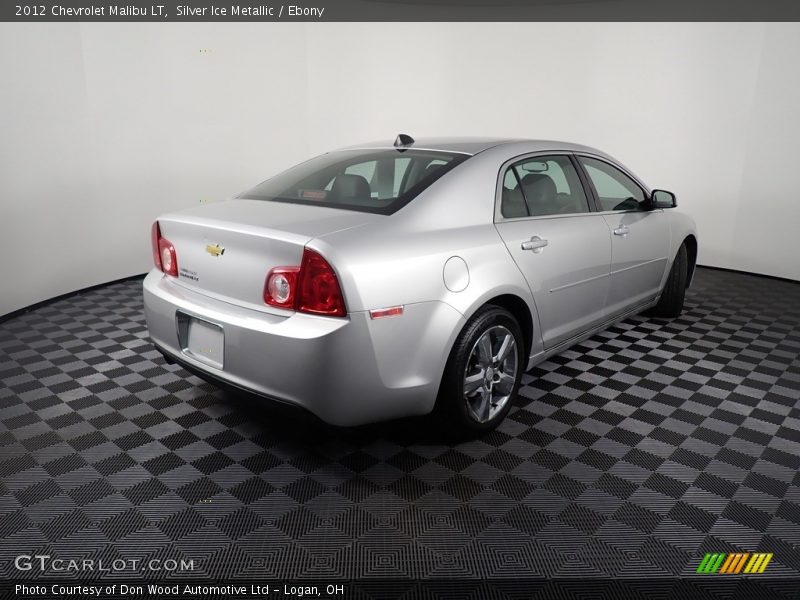 Silver Ice Metallic / Ebony 2012 Chevrolet Malibu LT