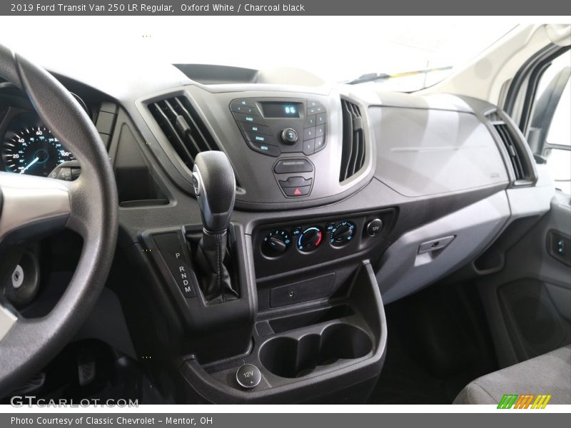 Oxford White / Charcoal black 2019 Ford Transit Van 250 LR Regular