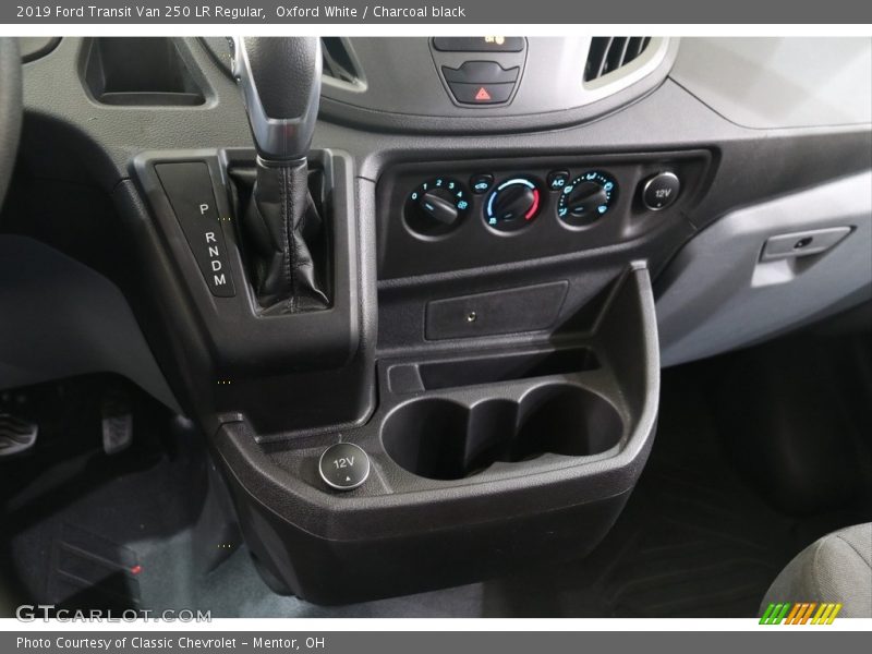 Oxford White / Charcoal black 2019 Ford Transit Van 250 LR Regular