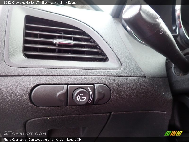 Silver Ice Metallic / Ebony 2012 Chevrolet Malibu LT