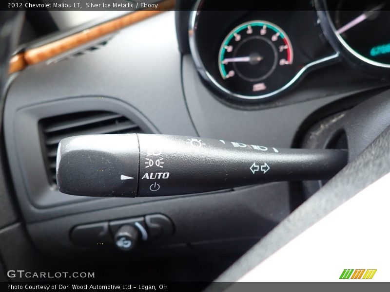 Silver Ice Metallic / Ebony 2012 Chevrolet Malibu LT