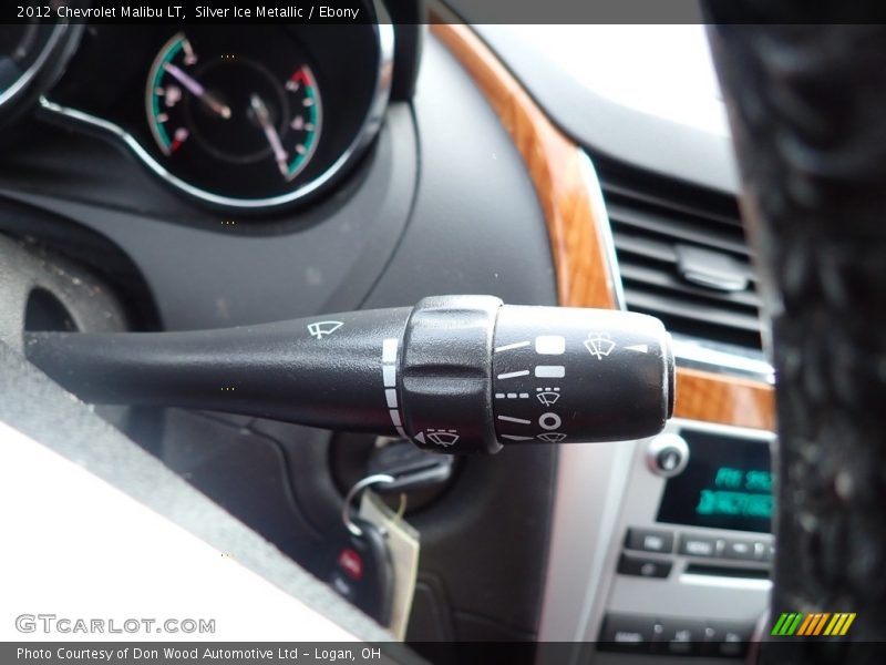 Silver Ice Metallic / Ebony 2012 Chevrolet Malibu LT