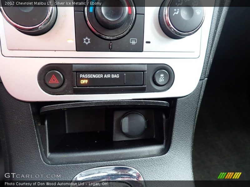 Silver Ice Metallic / Ebony 2012 Chevrolet Malibu LT