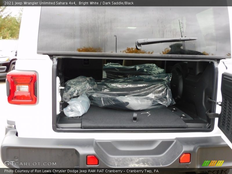Bright White / Dark Saddle/Black 2021 Jeep Wrangler Unlimited Sahara 4x4