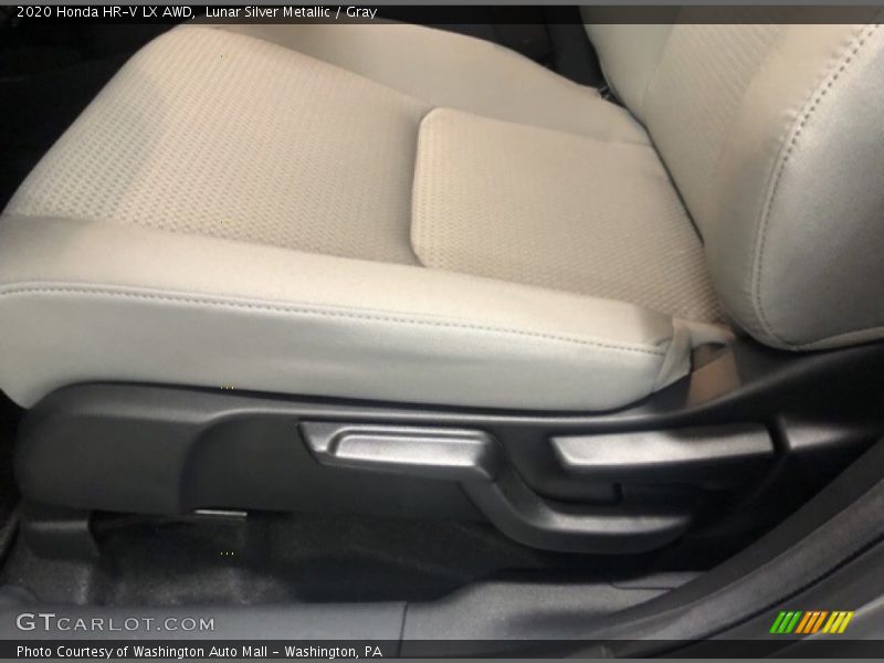 Lunar Silver Metallic / Gray 2020 Honda HR-V LX AWD