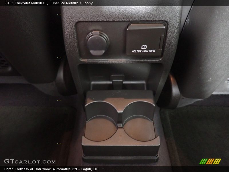 Silver Ice Metallic / Ebony 2012 Chevrolet Malibu LT