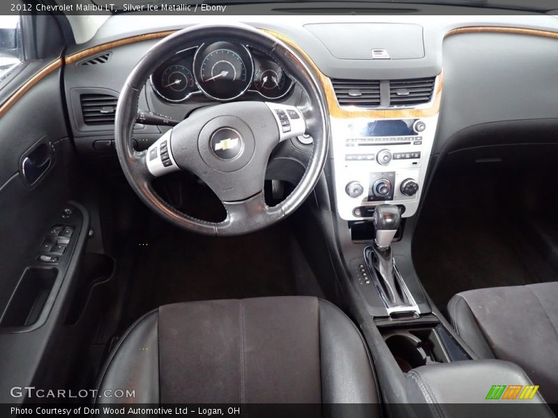 Silver Ice Metallic / Ebony 2012 Chevrolet Malibu LT