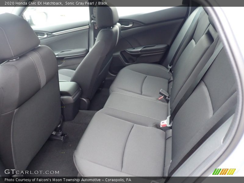 Rear Seat of 2020 Civic EX Hatchback