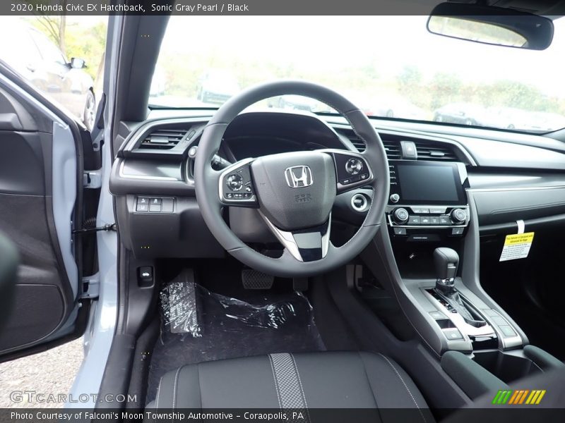Dashboard of 2020 Civic EX Hatchback