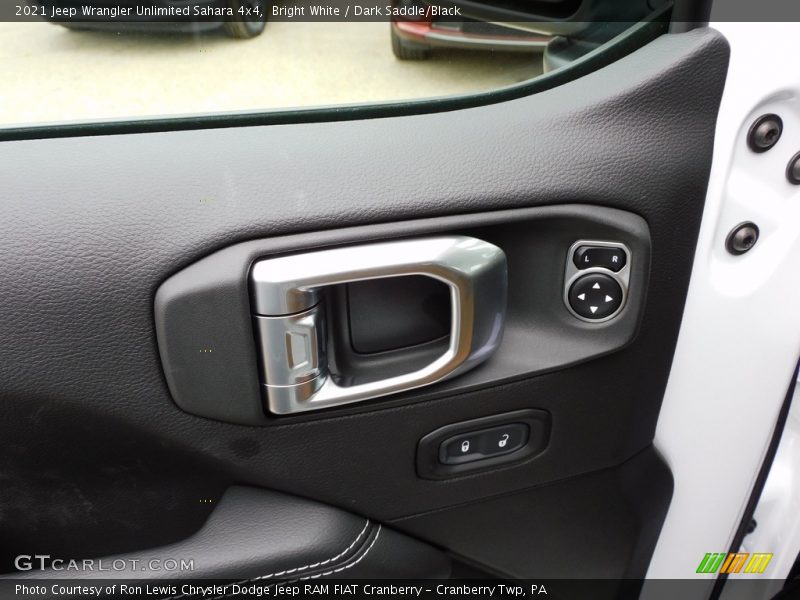 Bright White / Dark Saddle/Black 2021 Jeep Wrangler Unlimited Sahara 4x4