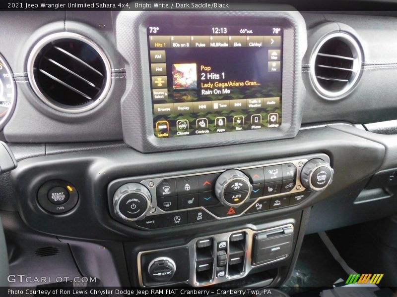 Bright White / Dark Saddle/Black 2021 Jeep Wrangler Unlimited Sahara 4x4