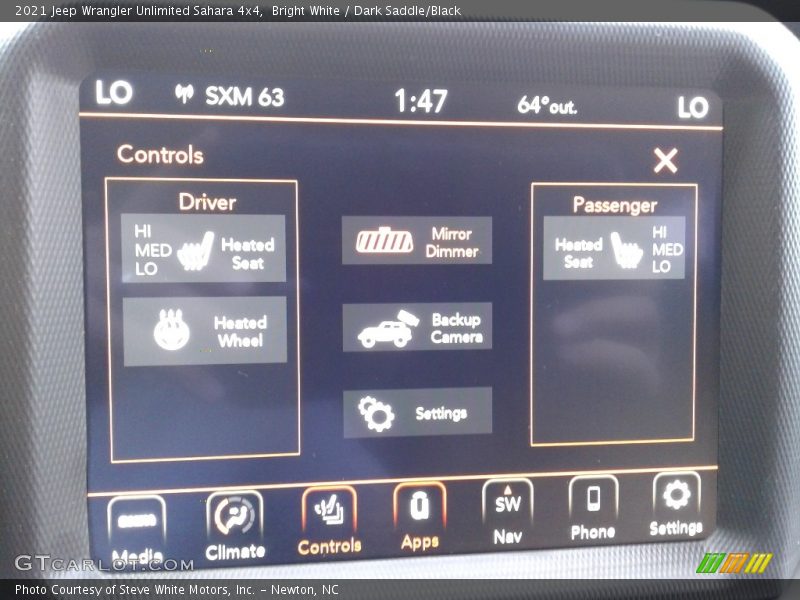 Bright White / Dark Saddle/Black 2021 Jeep Wrangler Unlimited Sahara 4x4