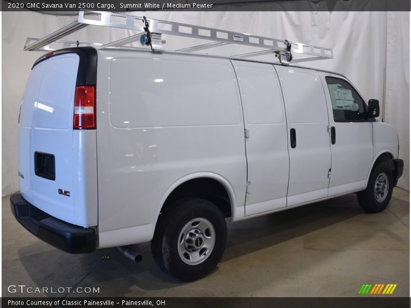 Summit White / Medium Pewter 2020 GMC Savana Van 2500 Cargo