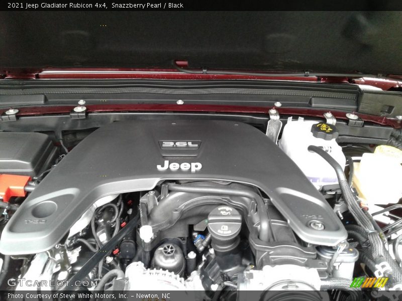 Snazzberry Pearl / Black 2021 Jeep Gladiator Rubicon 4x4