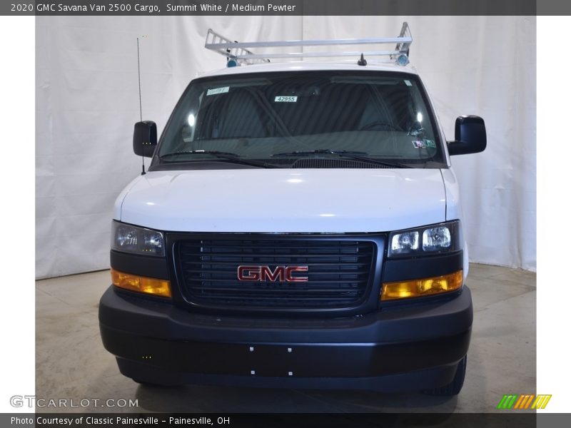Summit White / Medium Pewter 2020 GMC Savana Van 2500 Cargo