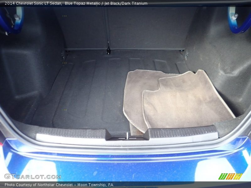 Blue Topaz Metallic / Jet Black/Dark Titanium 2014 Chevrolet Sonic LT Sedan