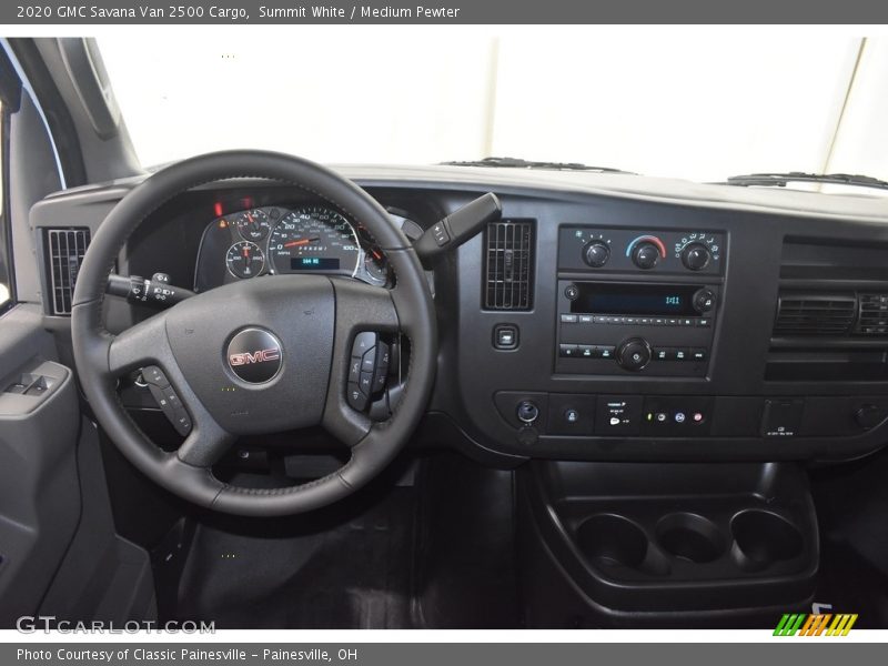 Summit White / Medium Pewter 2020 GMC Savana Van 2500 Cargo