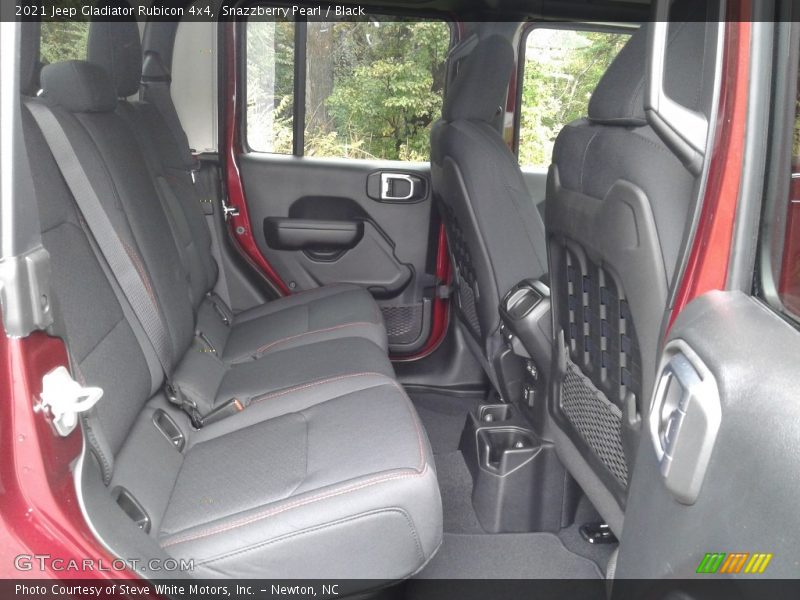 Rear Seat of 2021 Gladiator Rubicon 4x4